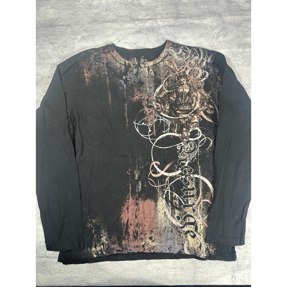 Resurge Angel Graphic Long Sleeve Shirt ~XL, XXL~